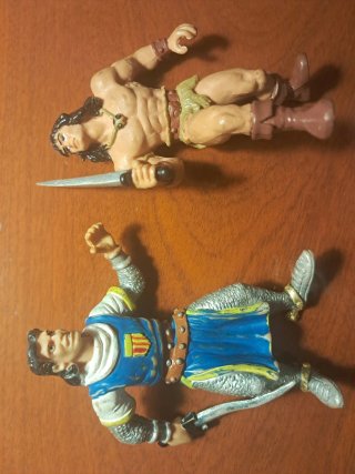 Cómics spain muñecos pvc + lote cómics y mangas