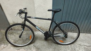 Bicicleta Rockrider Five.Zero Negra