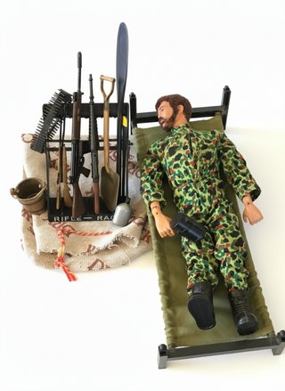 Lote Geyperman Vintage: Figuras, Lancha y Accs.