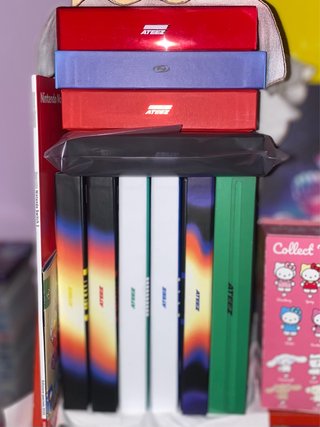 Álbum kpop ATEEZ - treasure - fever - the world