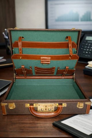 Valigetta da lavoro in pelle