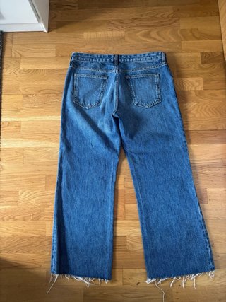 Pantalón Vaquero Zara Azul De Mujer