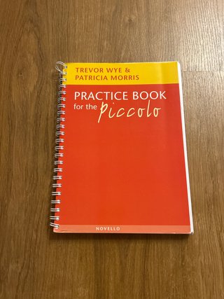 Libro de práctica para flauta piccolo
