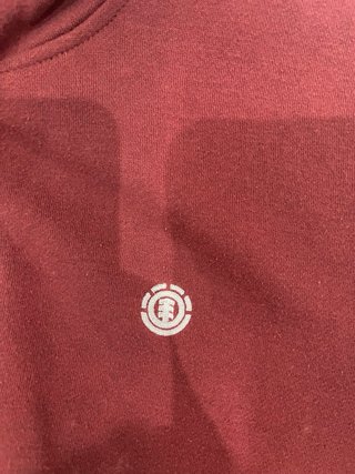 Casaco com Capuz Element Vermelho