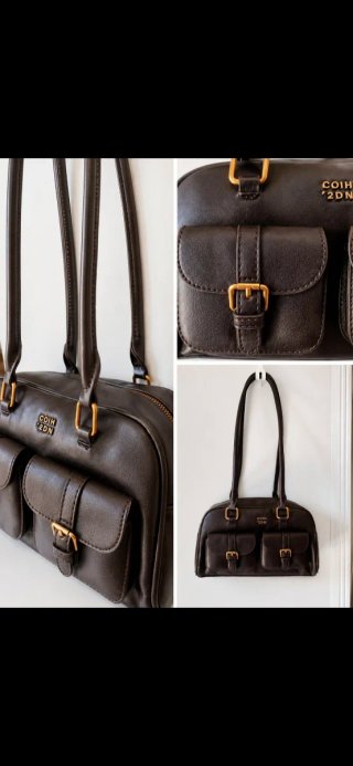 Borsa a mano COIN marrone