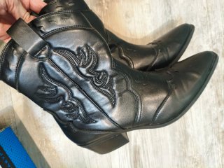 Botines Stradivarius Negros Talla 39