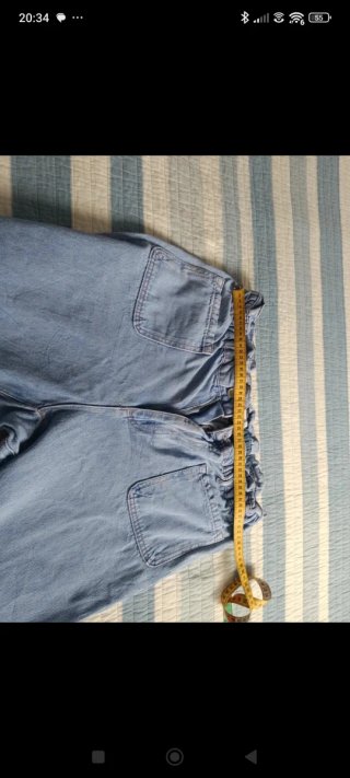 Pantalón vaquero Zara azul
