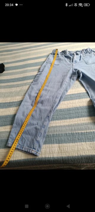 Pantalón vaquero Zara azul