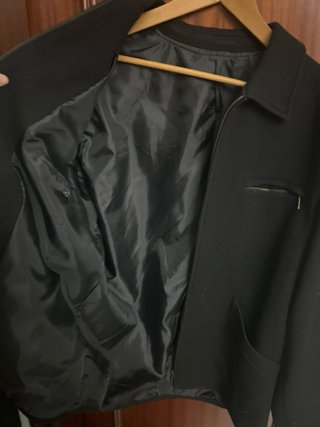 Chaqueta negra hombre