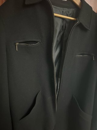 Chaqueta negra hombre
