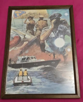 Quadretto Reparto Navale Carabinieri