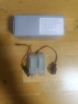 Luces LED para Matrícula Audi