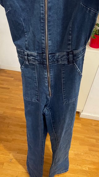 Mono vaquero Mango azul