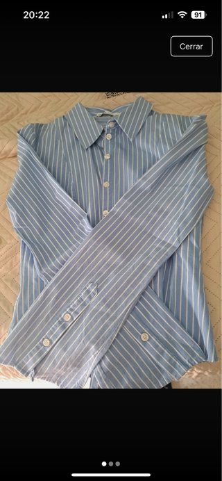 Camisa de rayas Bershka
