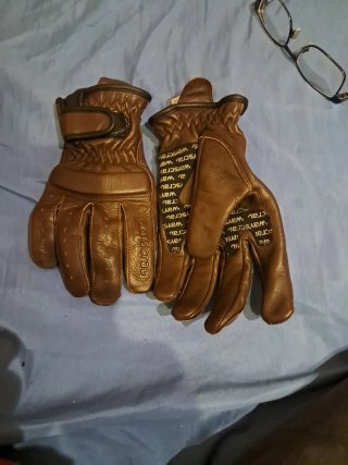 Guantes Wayscral Cuero Marrón