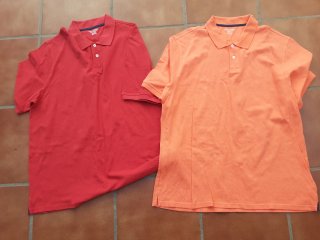 Lote 2 polos hombre XL