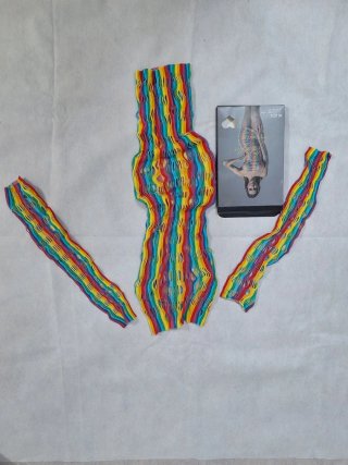 Conjunto de lencería multicolor
