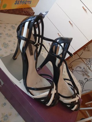 Sandalias de tacón mujer