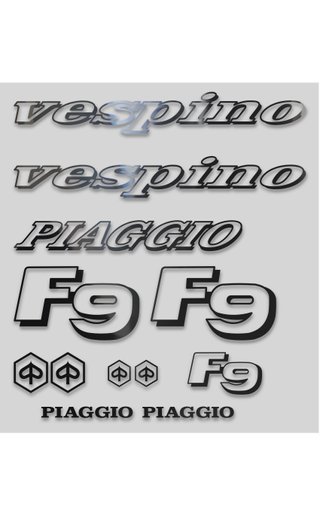 Pegatinas adhesivo para moto VESPINO F9 PIAGGIO