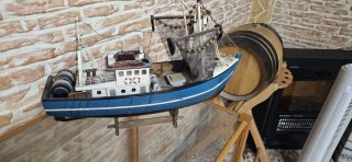 Maqueta de Barco Pesquero