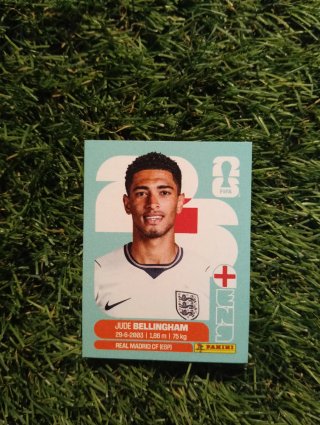 Cromo mundial Inglaterra FIFA