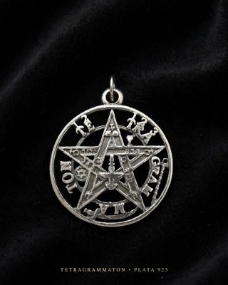 Colgante Tetragramaton de Plata 925