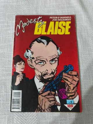 Modesty Blaise número 5. Comic clásico (1988)