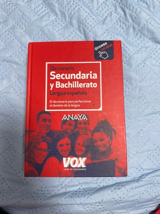 Diccionario secundaria y bachillerato: lengua e...