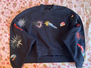 Sudadera Bimba y Lola azul Talla XS