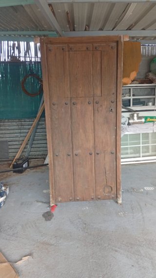 Puerta Rústica de Madera