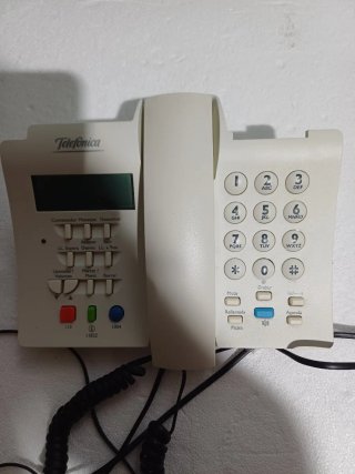 Teléfono Fijo Telefónica Beige