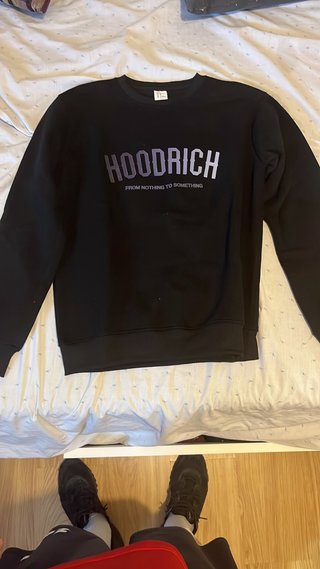 Sudadera Hoodrich Negra