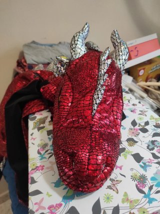 Disfraz de Dragón Rojo