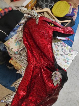 Disfraz de Dragón Rojo