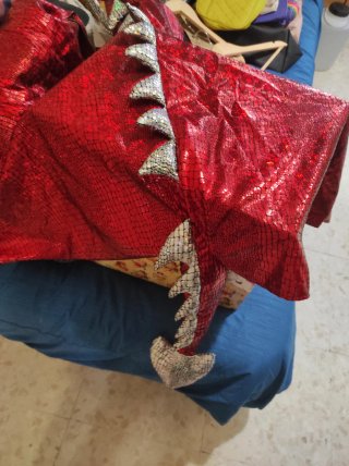 Disfraz de Dragón Rojo