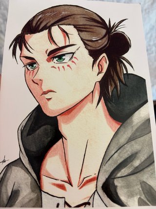 Póster Anime Eren Jaeger