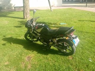 Honda CBR Sportbike Negra