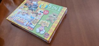 Juego de 5 Puzzles Infantiles King
