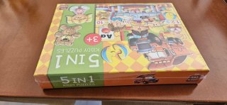 Juego de 5 Puzzles Infantiles King