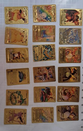 Cromos Pokémon Dorados