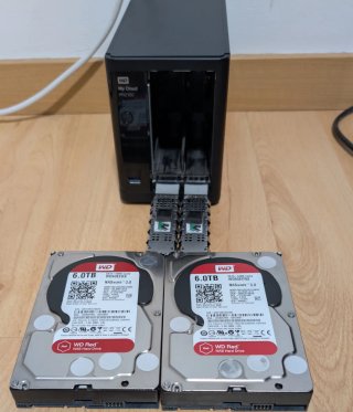 WD PR2100 NAS 12TB (2x6TB)