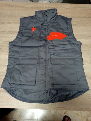 Chaleco Multibolsillos Gris