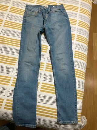 Pantalón vaquero Pull&Bear azul