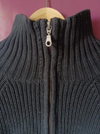 Jersey cuello alto con cremallera H&M Talla M