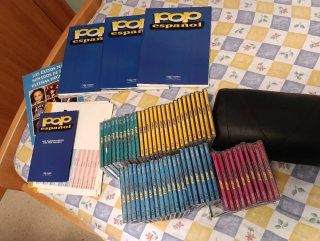 COLECCIÓN POP ESPAÑOL. 60/70/80y90, 4 LIBROS+57CDs