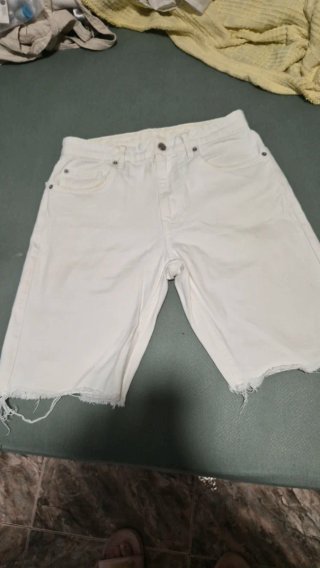 Bermudas Blancas de Hombre