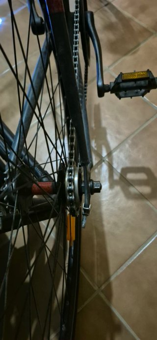 Bicicleta Fixie Negra