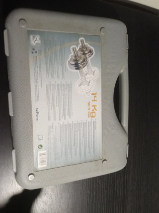 Kit Mancuernas 14 Kg (30.9 lbs)