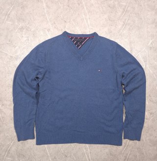 Jersey Tommy Hilfiger Azul Talla L Ref-88800