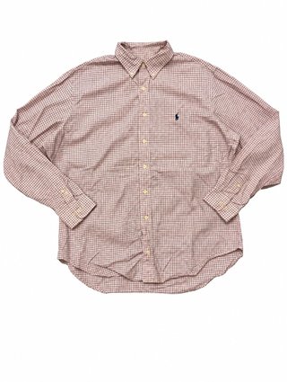 Ralph Lauren Camisa vintage old money cuadros